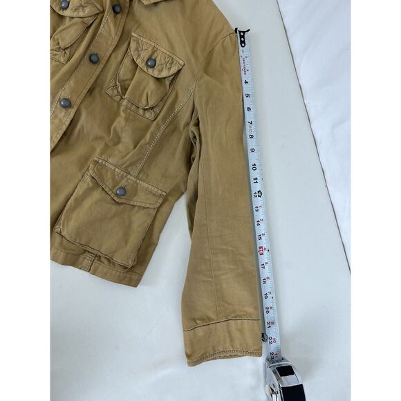 BLUE WILLI'S Natural Garments made In Denmark Quality Field Jacket Military Lg - Picture 6 of 7